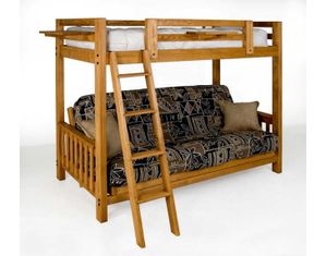 Collegiate Furniture Freedom Twin over Futon Bunk Bed