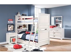 Lea Elite Reflections Twin over Twin Bunk Bed