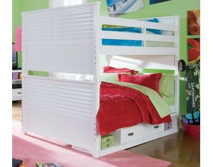 Lea Freetime Full over Full Bunk Bed