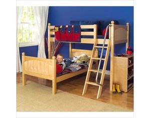 Maxtrix Parallel & L-Shapped Bunk Bed w. Angle Ladder