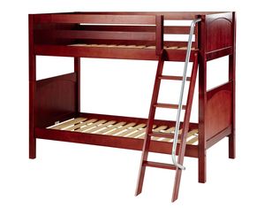 Maxtrix Twin Medium Bunk Bed w. Angle Ladder