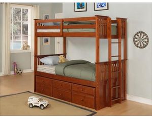 Powell Jake Traditional Bunk Bed