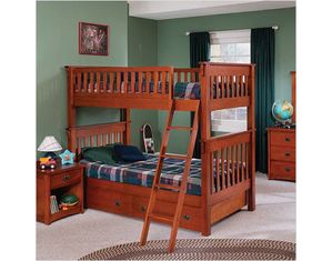 Tradewins Mission Youth Slat Bunk Bed - FREE Inside Delivery!
