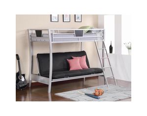 Union Square Sleek Twin over Futon Bunk Bed
