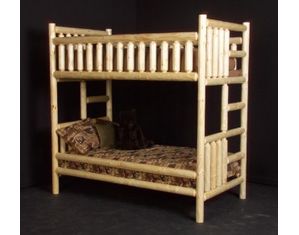 Viking Log Furniture Northwoods Full over Full Bunk Bed
