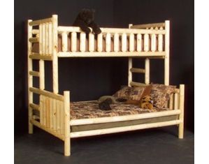 Viking Log Furniture Northwoods Full over Queen Bunk Bed