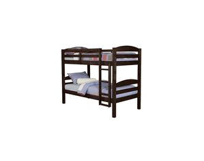 Walker Edison Twin Over Twin Solid Wood Bunk Bed