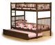 Optional Raised Panel Trundle Bed in Antique walnut