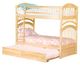Optional Raised Panel Trundle Bed Natural Maple