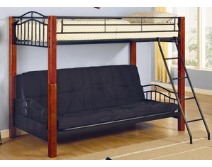 Union Square Elk City Twin over Futon Bunk Bed