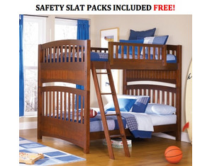 Lea Dillon Full Over Full Bunk Bed - FREE Inside Delivery!