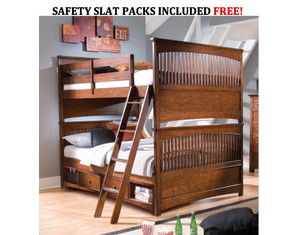Lea Elite Crossover  Full over Full Bunk Bed