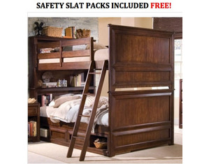 Lea Elite Expressions Full over Full Bunk Bed - FREE Inside Delivery!