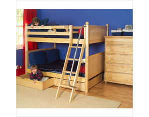 Maxtrix Full over Full Medium High Bunk Bed with Underbed Options - FREE Inside Delivery!