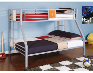 Powell Teen Trends Twin Over Full Bunk Bed - FREE Inside Delivery!