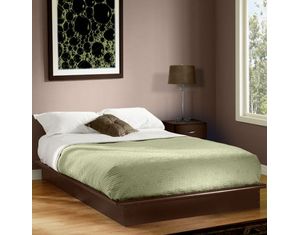 South Shore Chocolate Step One Contemporary Full Platform Bed (54