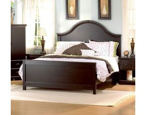 South Shore Ebony Mountain Lodge Country Queen Footboard & Bed Frame (60