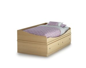 South Shore Maple  Transitional Twin Mates Bed (39