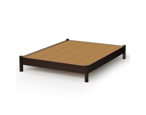 South Shore Step One Chocolate Platform Bed