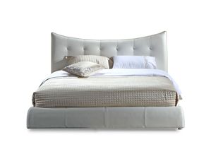 TOSH Furniture Moda Modern White Bed