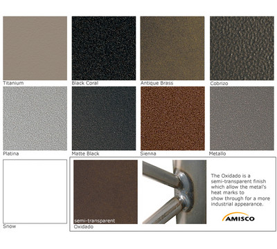 Available Finishes