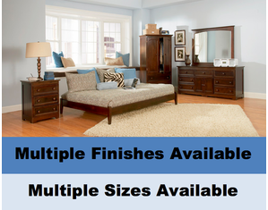 Atlantic Furniture Concord Open Footrail Platform Bed