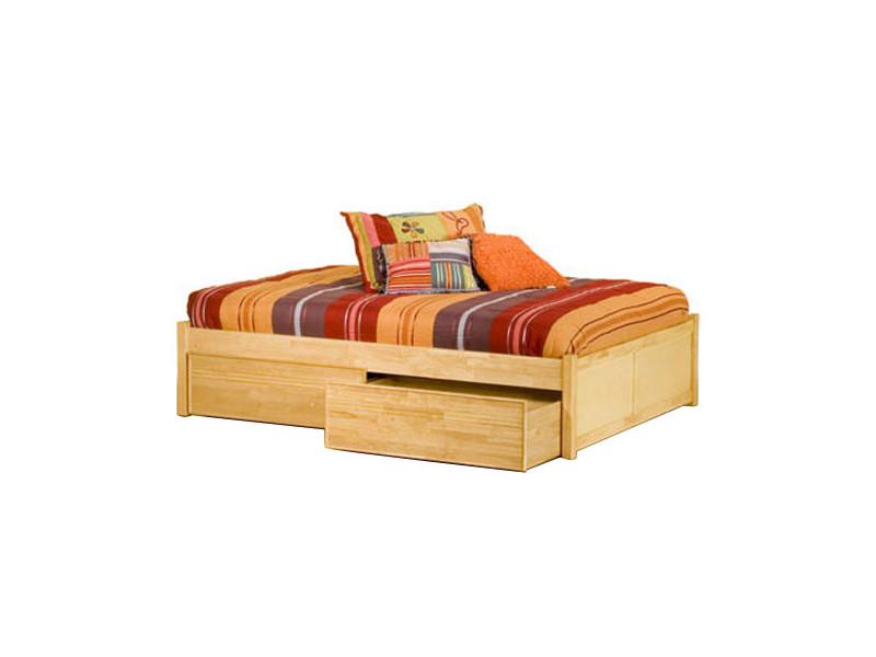Natural Maple With Drawers