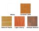 Available Finishes