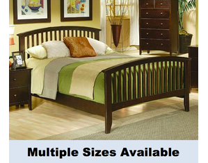 Union Square Mission Cappuccino Platform Bed - INSIDE DELIVERY!