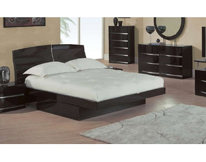 Global Furniture B63 High Gloss Platform Bed