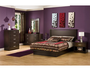 South Shore Step One Contemporary Platform Bed