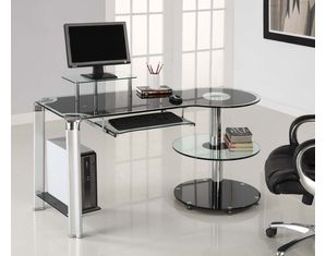 Innovex Round Storage Computer Desk