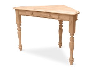 International Concepts Unfinished Corner Computer Desk