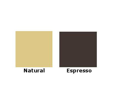 Available Finishes (AVAILABLE ONLY IN ESPRESSO)