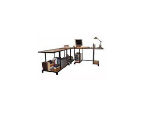 Logical Progression Burn Computer Desk - FREE Inside Delivery!