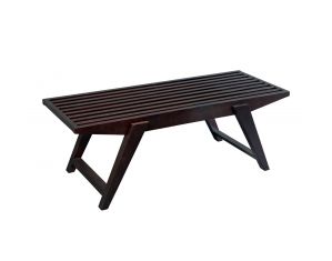 Avenue Six Lane Slat Bench