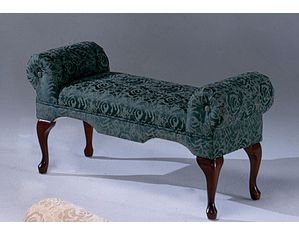 Bernards Furniture Traditional Boudoir Bench - Green