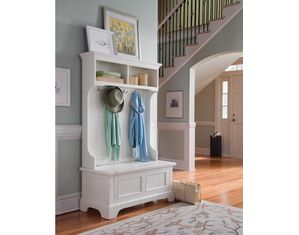 Home Styles Furniture Naples White Hall Tree