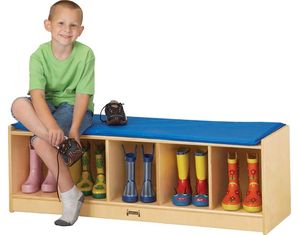 Jonti-Craft Bench Locker - 5 Sections