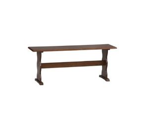 Linon Home Decor Products Chelsea Walnut Bench