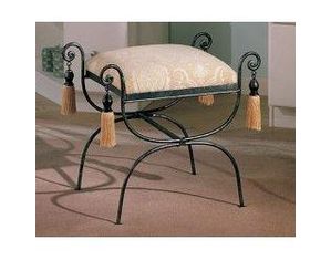 Powell Garden District Upholstered Vanity Bench