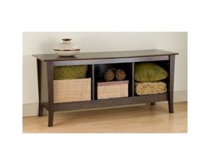 Prepac Manhattan Collection Indoor Bench - Fast FREE FedEx Shipping!