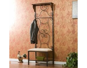 SEI Martinique Entryway Storage Bench