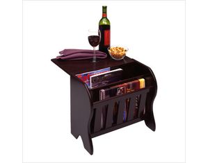 Save  on Magazine Rack with side Flip Top at The Indoor Bench Superstore