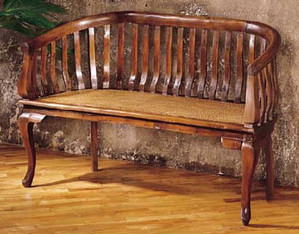 Bauer International Barrel Indoor Bench - FREE Inside Delivery!