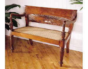 Bauer International Mata Hari Indoor Bench - FREE Inside Delivery!