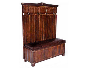Bauer International Schooner Indoor Bench - FREE Inside Delivery!