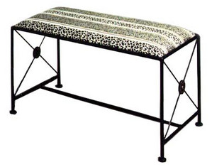 Grace Large Neoclassic Indoor Bench - Fast FREE FedEx Shipping!