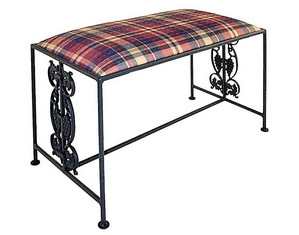 Grace Large Vineyard Indoor Bench - Fast FREE FedEx Shipping!