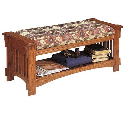 Powell_Mission_Oak_Upholstered_Indoor_Bench.jpg